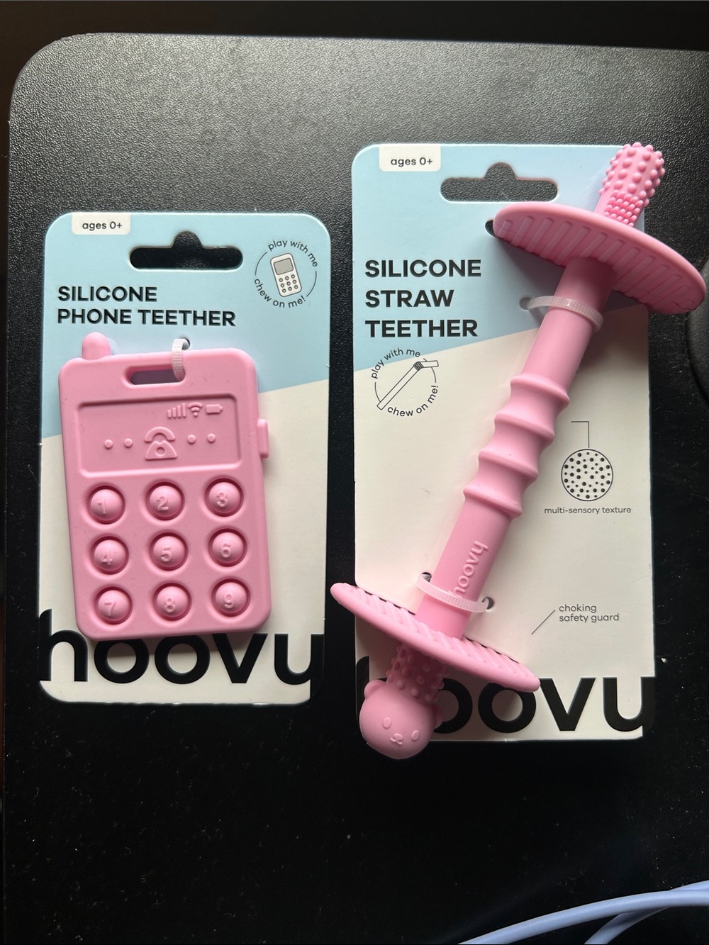NWT Pink Hoovy Teethers